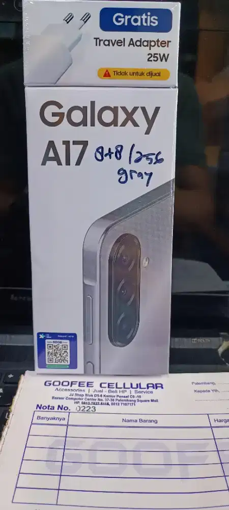 Samsung A17 4G 8/128GB & 8/256GB resmi
