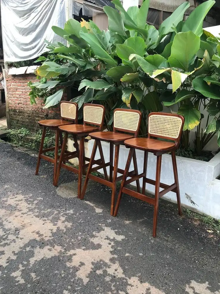 Kursi minibar jati kursi bar jati kursi bar cafe