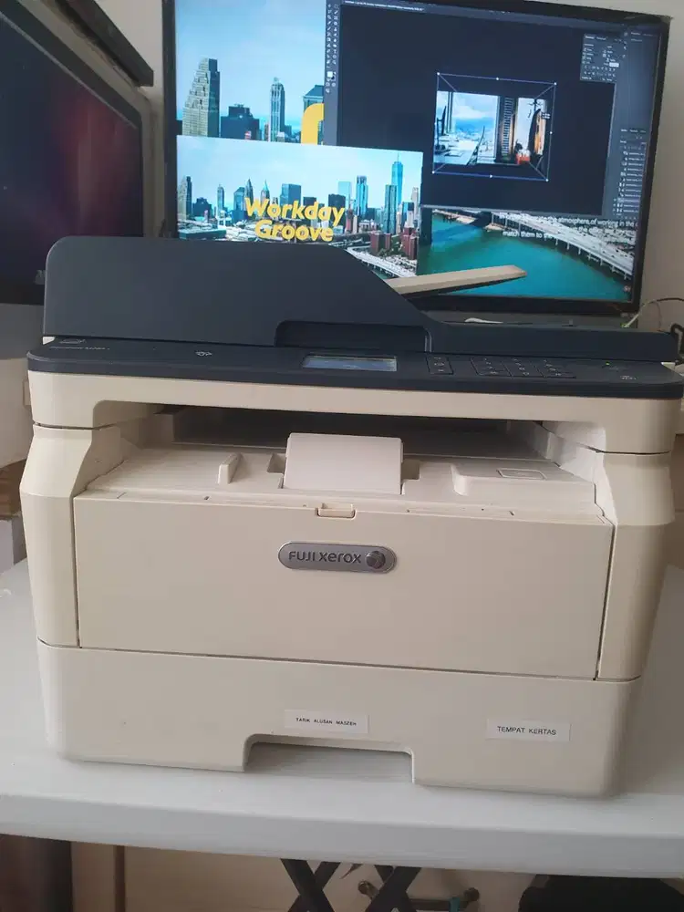Fuji Xerox DocuPrint M285z Monochrome Printer Multifungsi - PRELOVED