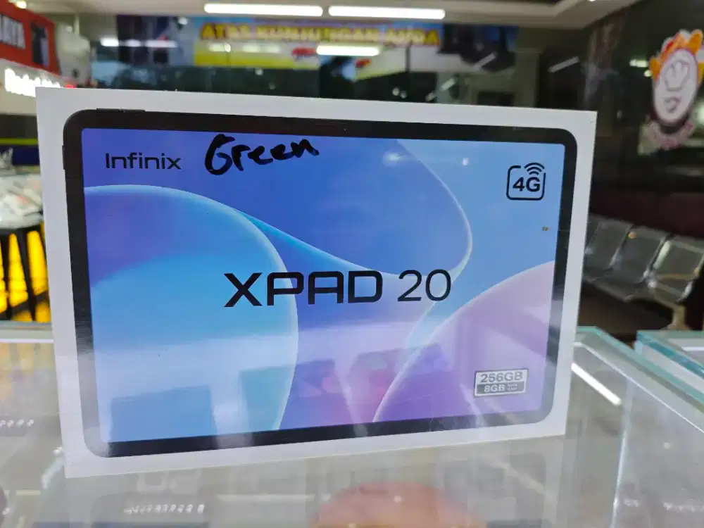 Tablet infinix XPAD 20 LTE 256gb ram 8gb dan8/128 resmi