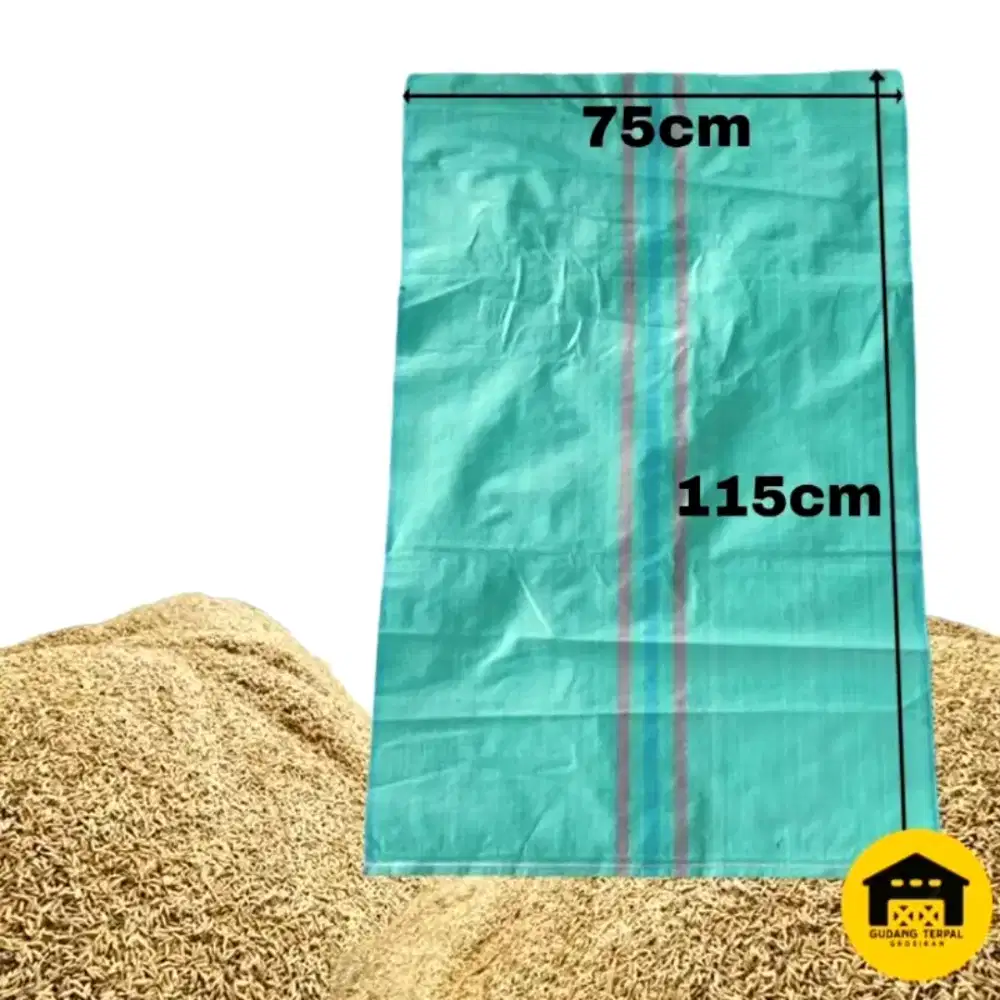 Karung plastik 75cm x 115cm (100 Kg)