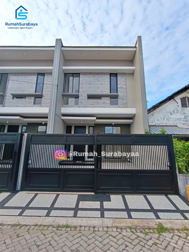 Rumah di Klampis Semolo dkt Manyar, Wisma Mukti, Rungkut