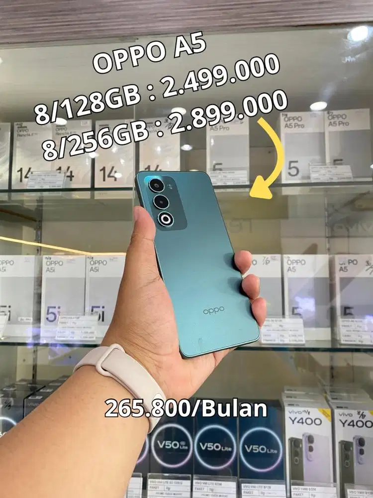 OPPO A5 BISA KREDIT ATAU CASH CUMA PAKE KTP AJA TANPA BUNGA DAN DP