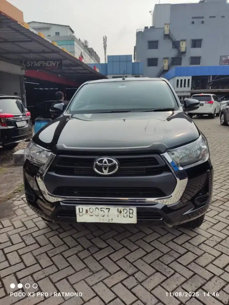 Antik istimewa !! Hi Lux D.Cabin 4x4 type E upgrade G 2022 hitam met