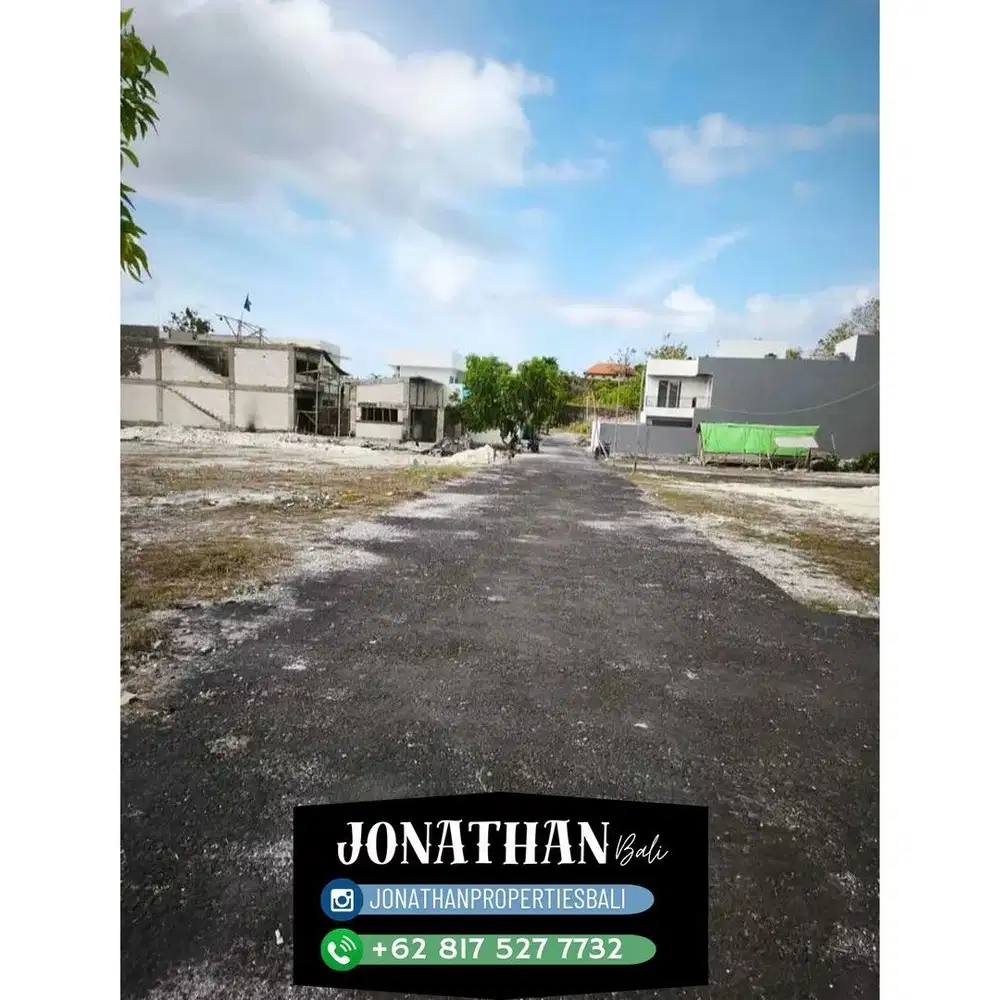 Dijual Tanah di Kawasan Pantai Melasti, Ungasan - LSKT