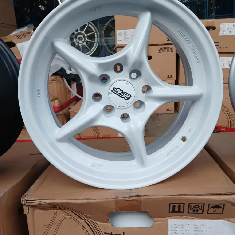 Velg Mugen RNR ring 16x7 pcd 4x100/114,3 ET 42 4buah