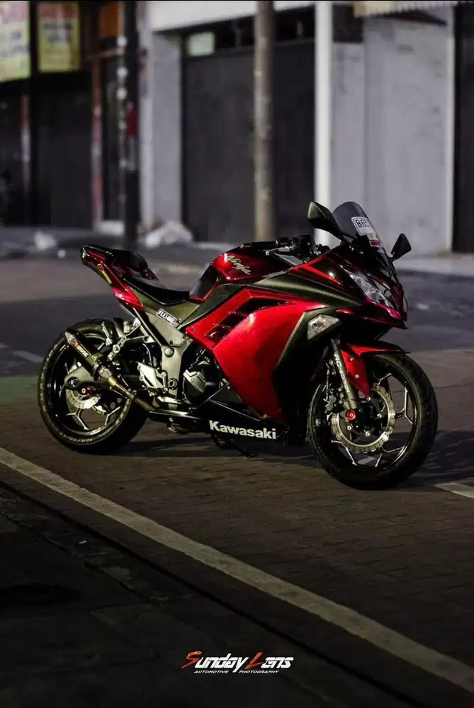 Dijual Kawasaki Ninja 250 FI Tahun 2017