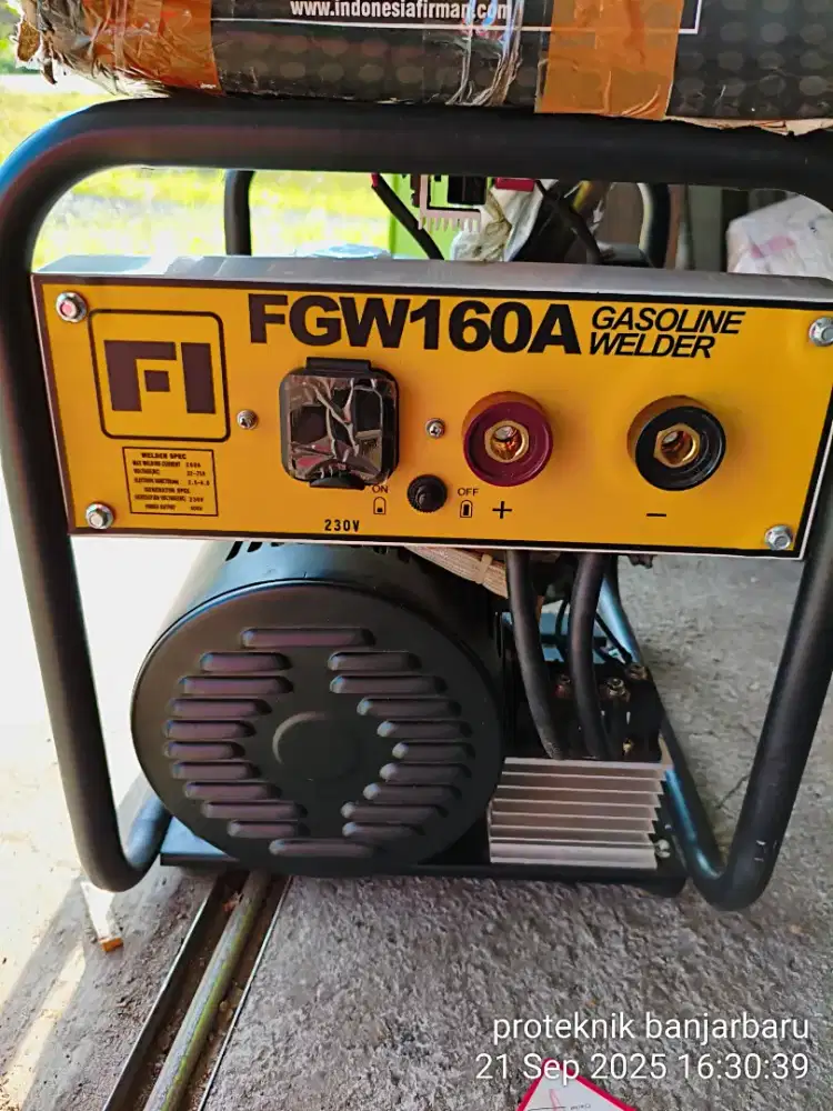 Genset Las Friman FG160  ada listrik juga