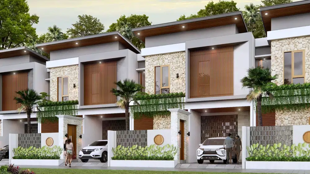 Dijual villa one gate system murah di nusa dua
