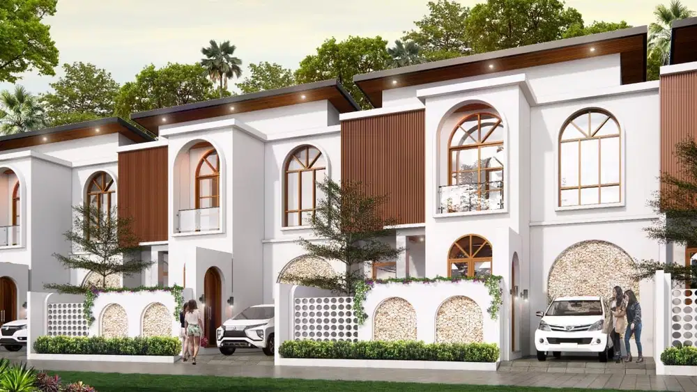 Dijual villa 2 lantai dekat pantai melasti Ungasan