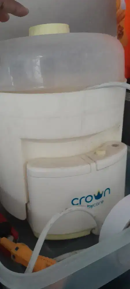 Crown steamer botol