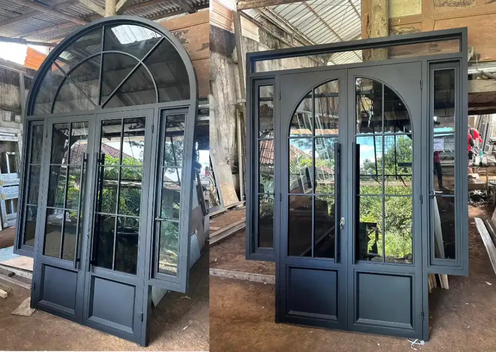 PINTU DAN KUSEN MINIMALIS LENGKUNG 2025