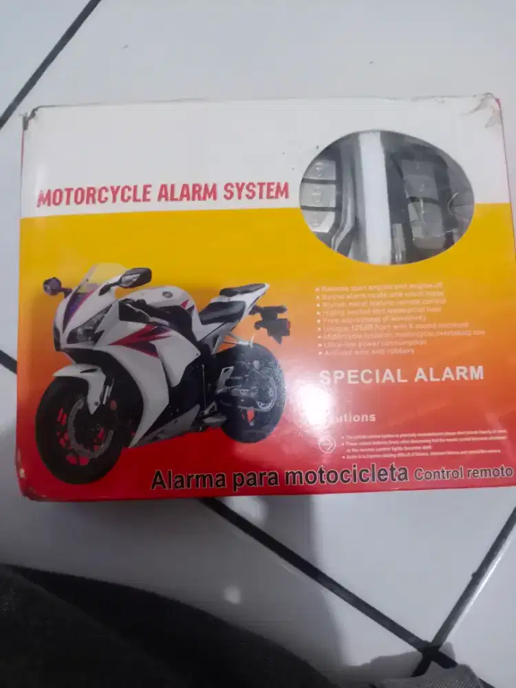 Alarm motor semua jenis canggih
