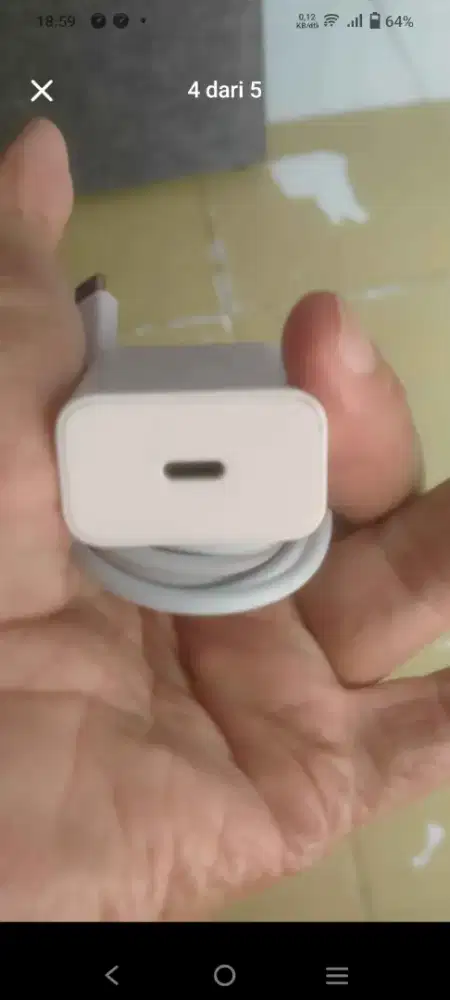 Carger samsung asli  c to c , a14