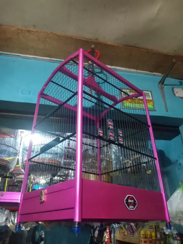 Sangkar Kandang Kotak Ebod Jaya Diamond Duco Ruji Fiber