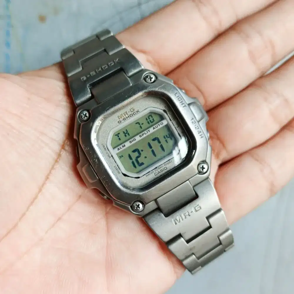 Jam tangan Gshock Mr G 101 Second Normal Rare Item