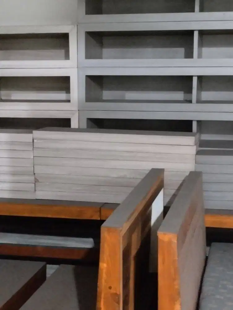 Dijual Rak Panjang Nempel Sudut Dinding - Ukuran 20 X 80 Cm