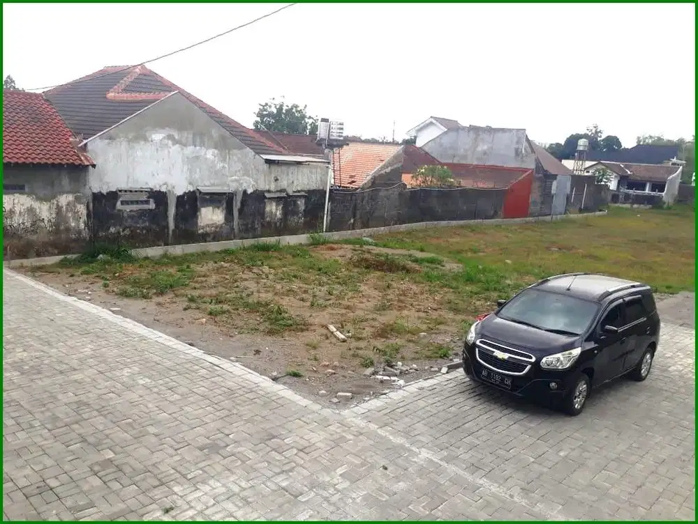 Dekat Sekolah Al Azhar Jual Tanah Jogja di Jl. Banteng SHM Hunian Nyaman