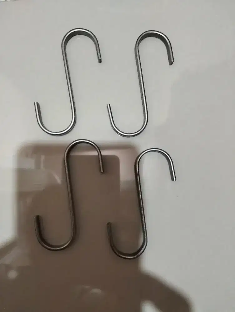 Hanger Hook S  Pipih bahan Baja