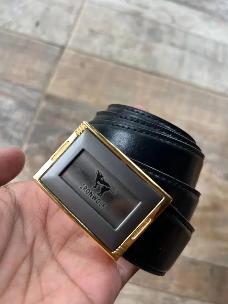 Ikat pinggang ironwolf black