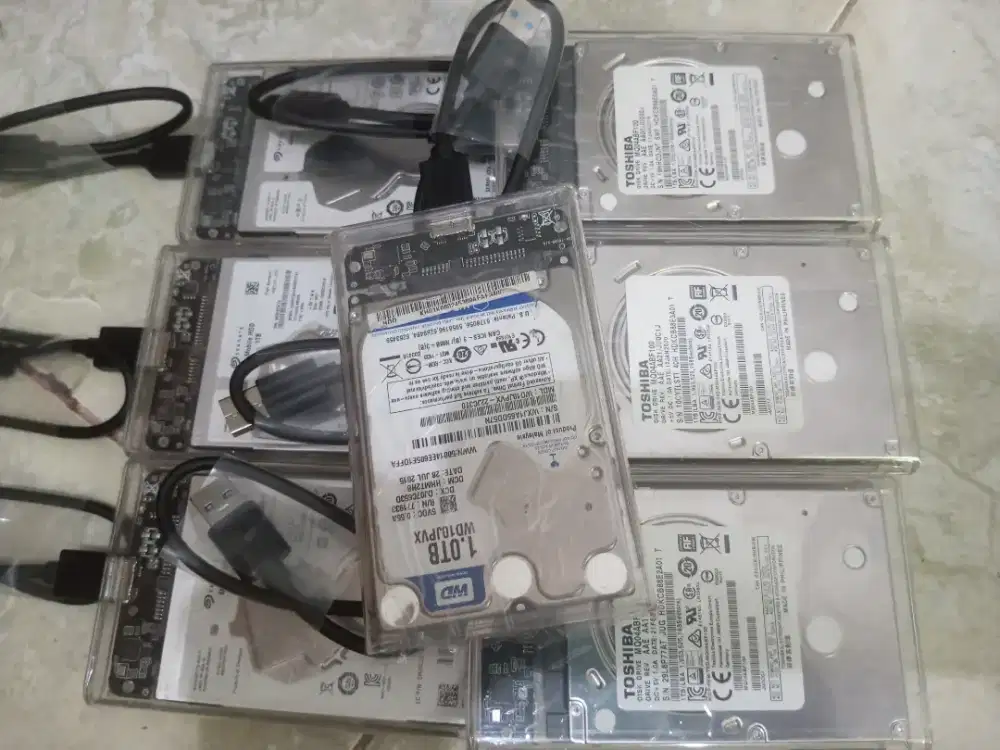 Hardisk eksternal 1TB sentinel kesehatan 100% bergaransi