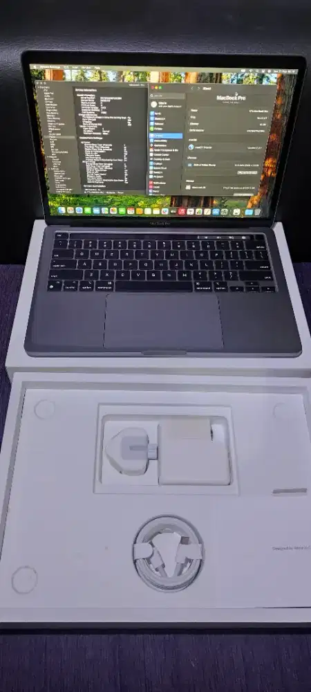 MacBook Pro M1 Touchbar, 13inch, 16GB, 256GB, Space Grey