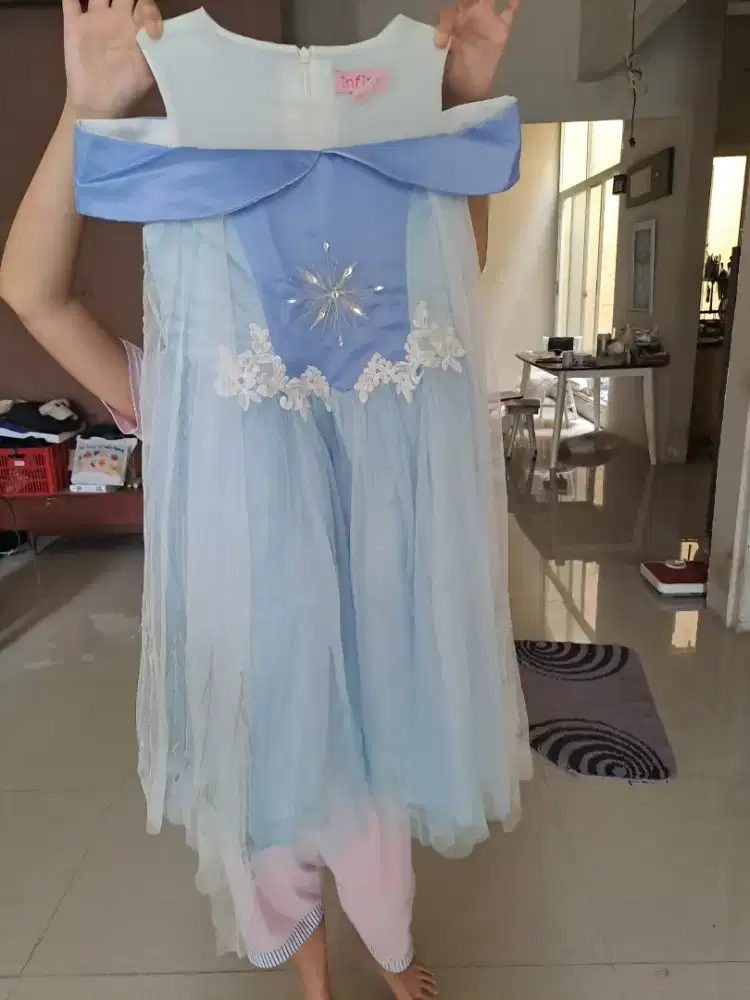 baju frozen anak umur 6-8 tahun