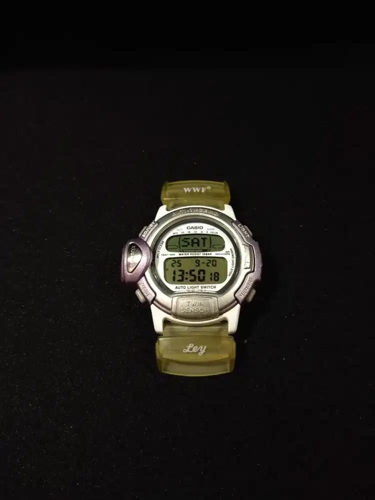 Casio Protrek Ley PRL-20 Purple WWF Edition