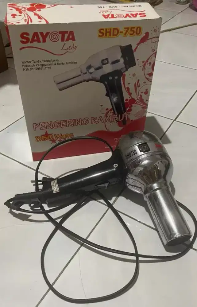 DIJUAL HAIR DRYER MERK SAYOTA SHD 750