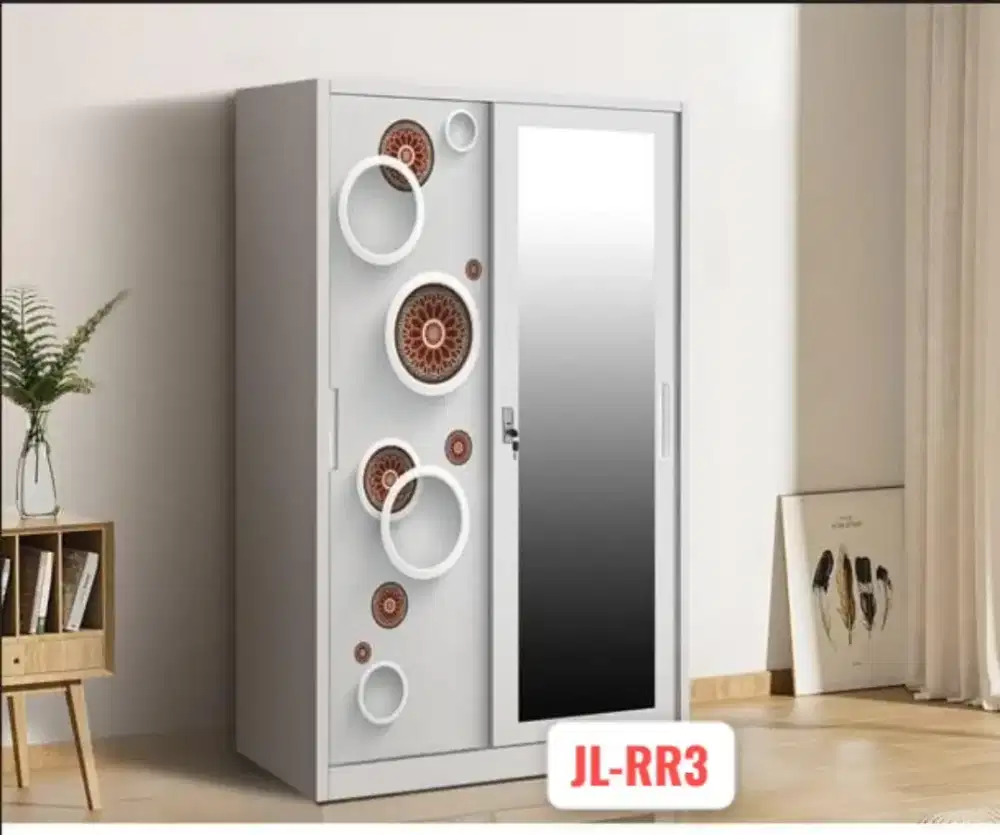 Almari pakaian pintu sleding uk 120*190