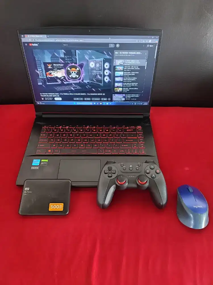 Laptop Gaming MSI GF63 Thin 11SC, Core i5-11400H- Ram 32 gb-SSD 512 gb