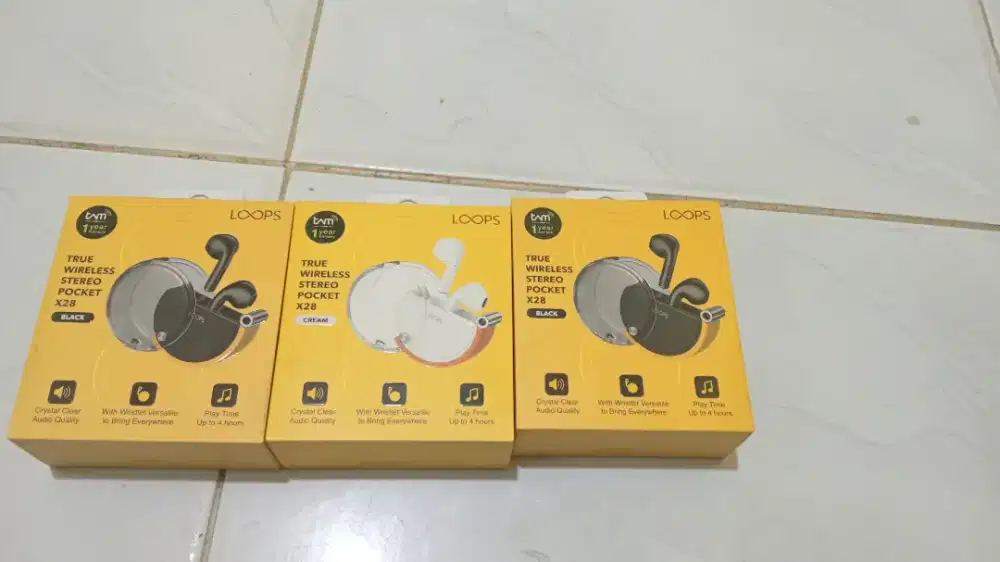 LOOPS TWS POCKET BLUETOOTH EARPHONE X28