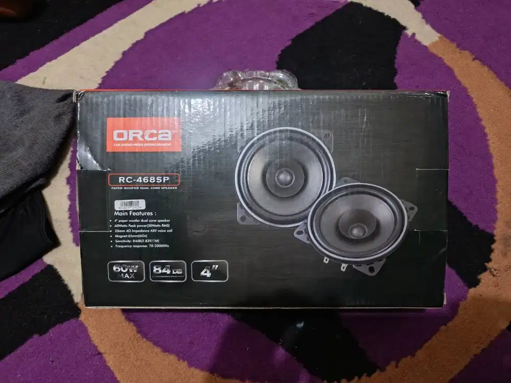 Speaker Mobil Coaxial 4-inch Dual Cone untuk Mobil Box, Pick-up, dll.
