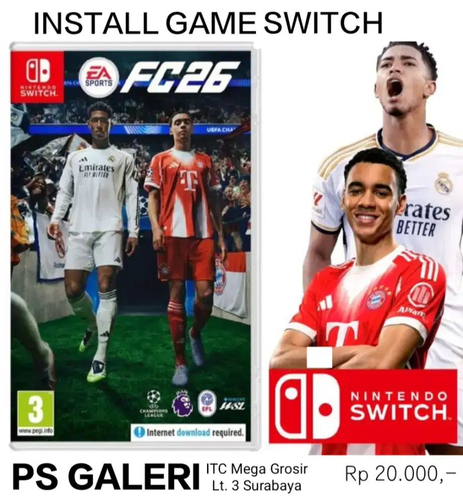 INSTALL GAME NINTENDO SWITCH