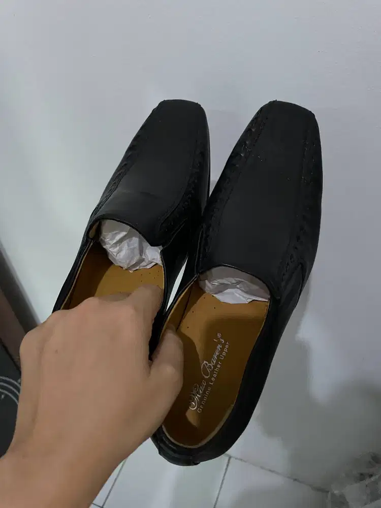 Sepatu Kerja Max Barens Pria Hitam