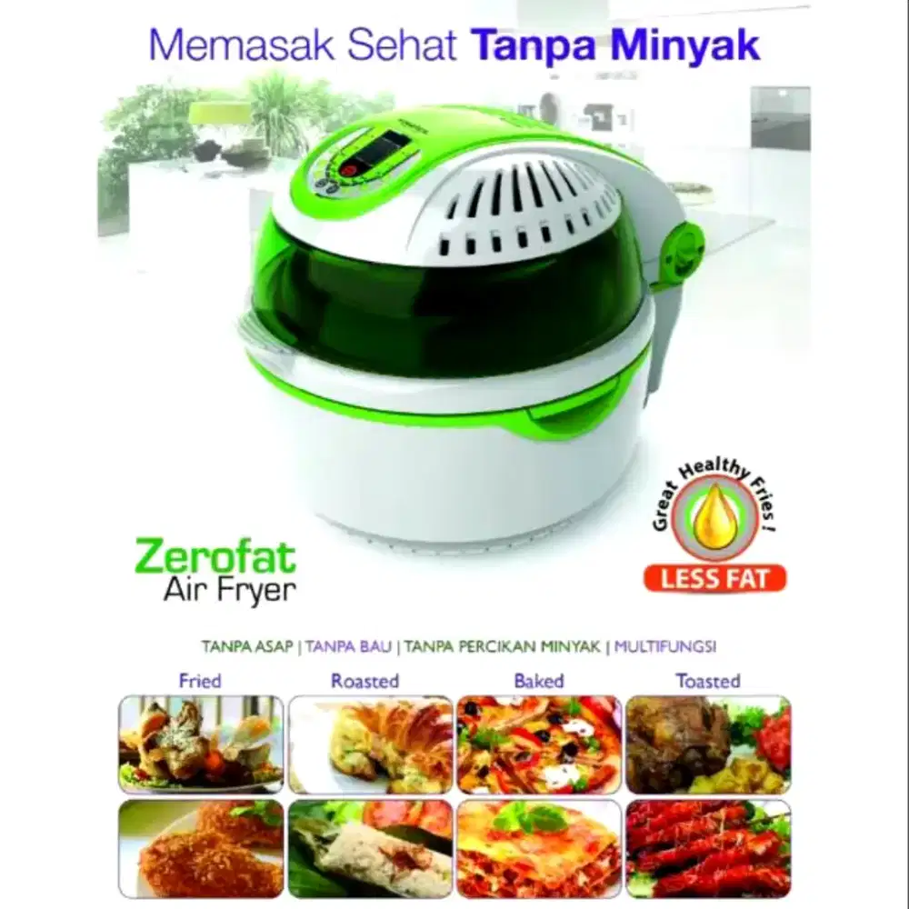 HOMZACE air fryer Zero Fat