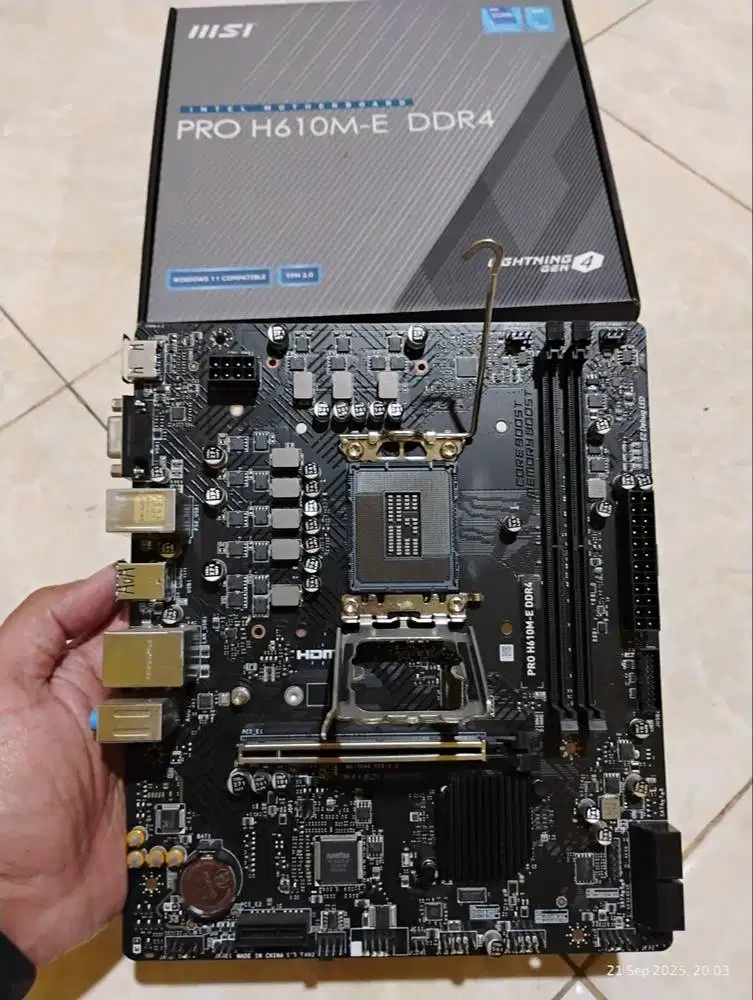 MSI Pro H610M-E DDR4 Socket intel LGA1700 Gen12/13/14