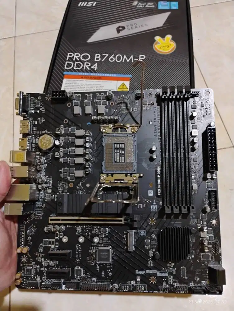 MSI PRO B760M-E DDR4 Socket intel LGA1700 Gen 12/13/14
