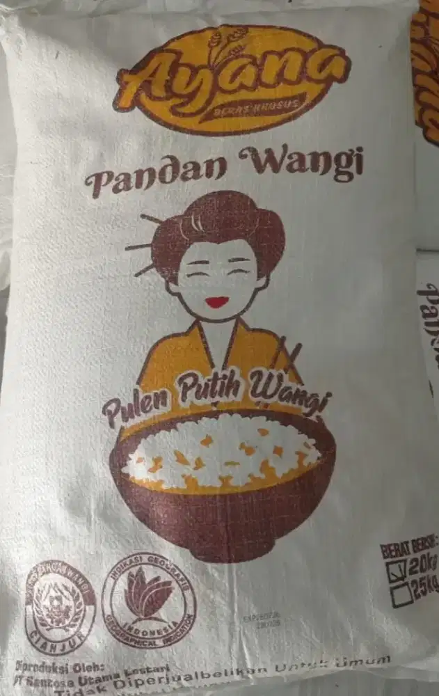 Beras Padan Wangi 20Kg