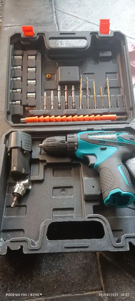 Bor besi dn kayu pulset 2baterai