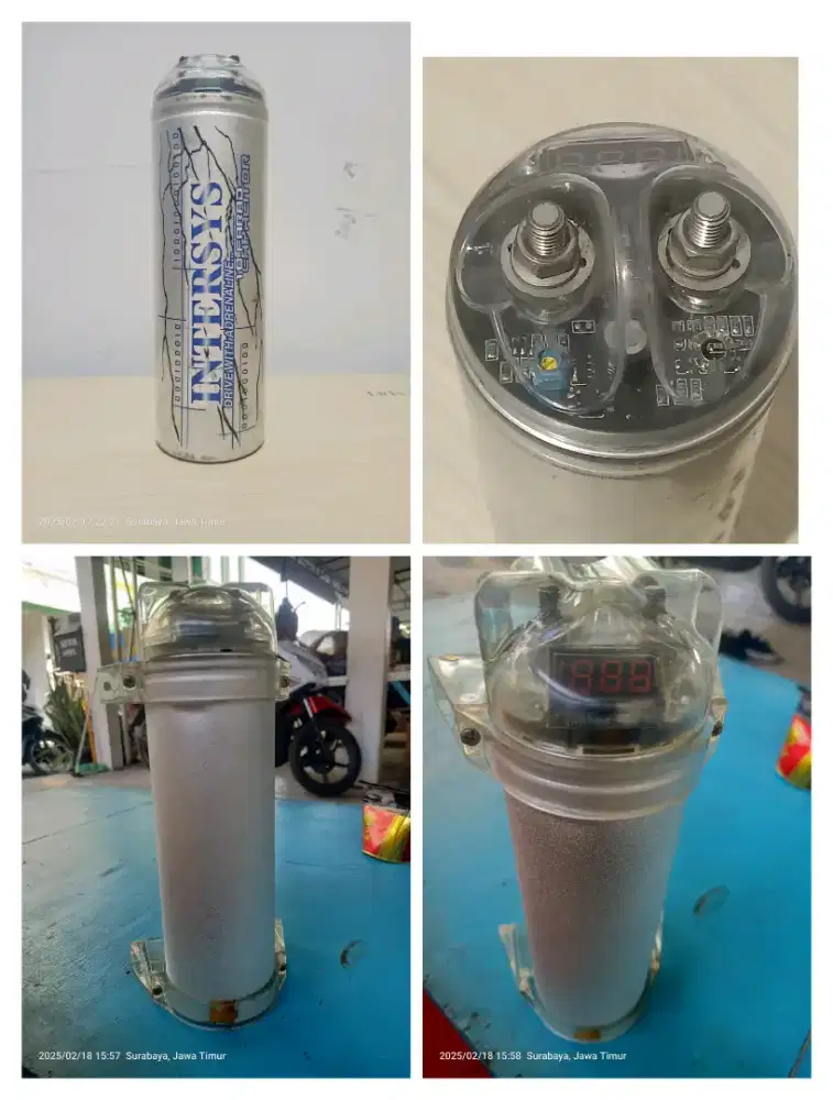 Audio speaker & kapasitor power