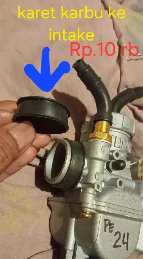 Jual karet oring karbu PE24 to intake