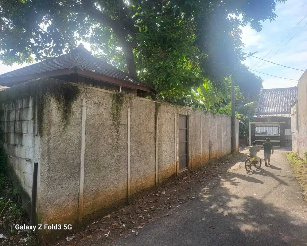 Dijual Tanah Hook Premium &amp; Ada Bangunan di Tanjung Barat, Jak-Sel