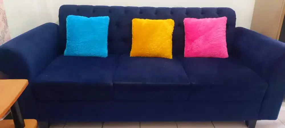 Sofa bludru 3 seat + 2seat