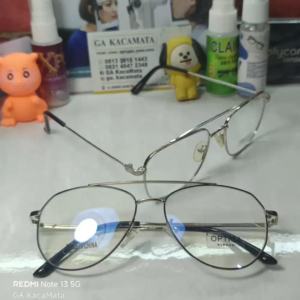 Frame Kacamata untuk Pengguna Plus.dan Minus