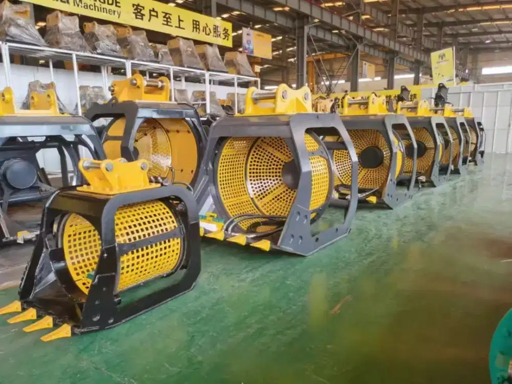 Rotary screen bucket untuk Exca PC200