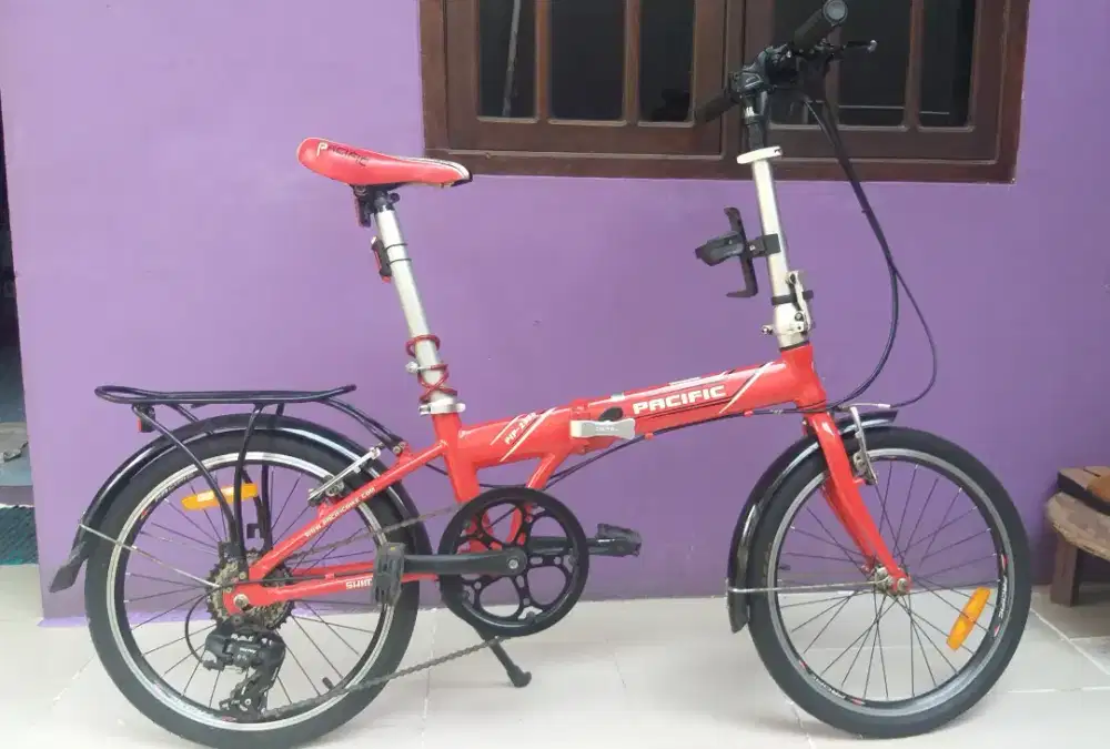 Sepeda Lipat Pasific Alumunium.
