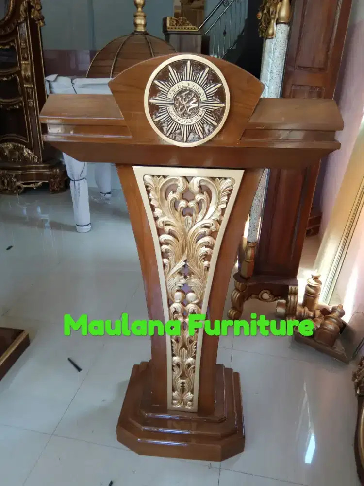 Mimbar podium masjid presiden jati ready