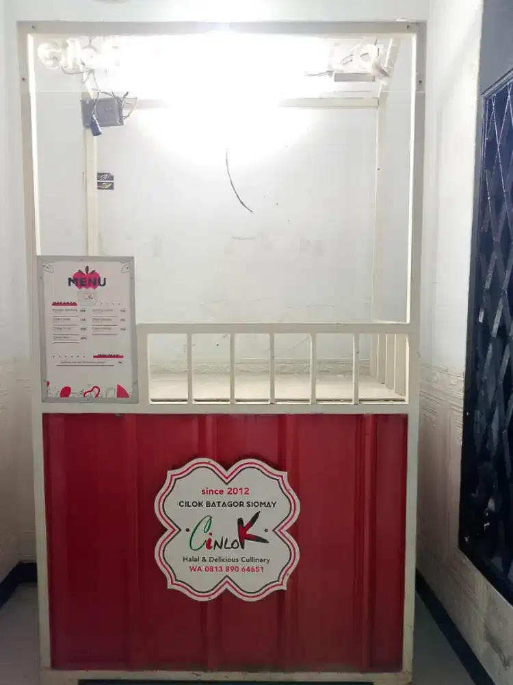 Di jual boot utk jualan makanan