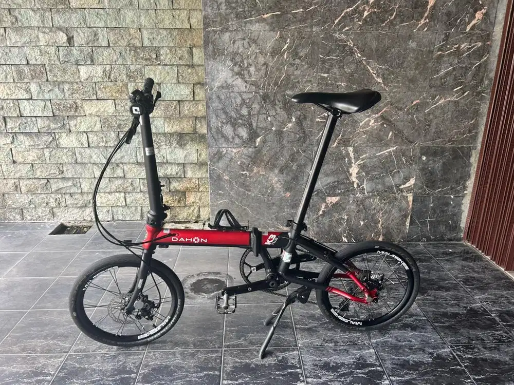 Dahon K3 Plus Merah Sudah diganti 349 Like New
